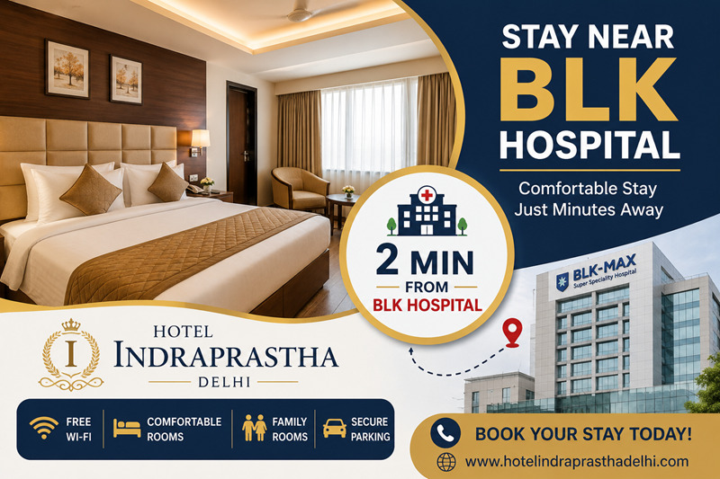 Hotel Near Blk Hospital In Delhi
